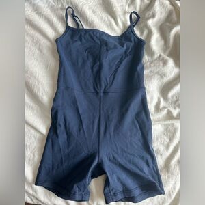 Aritzia Navy Blue Romper